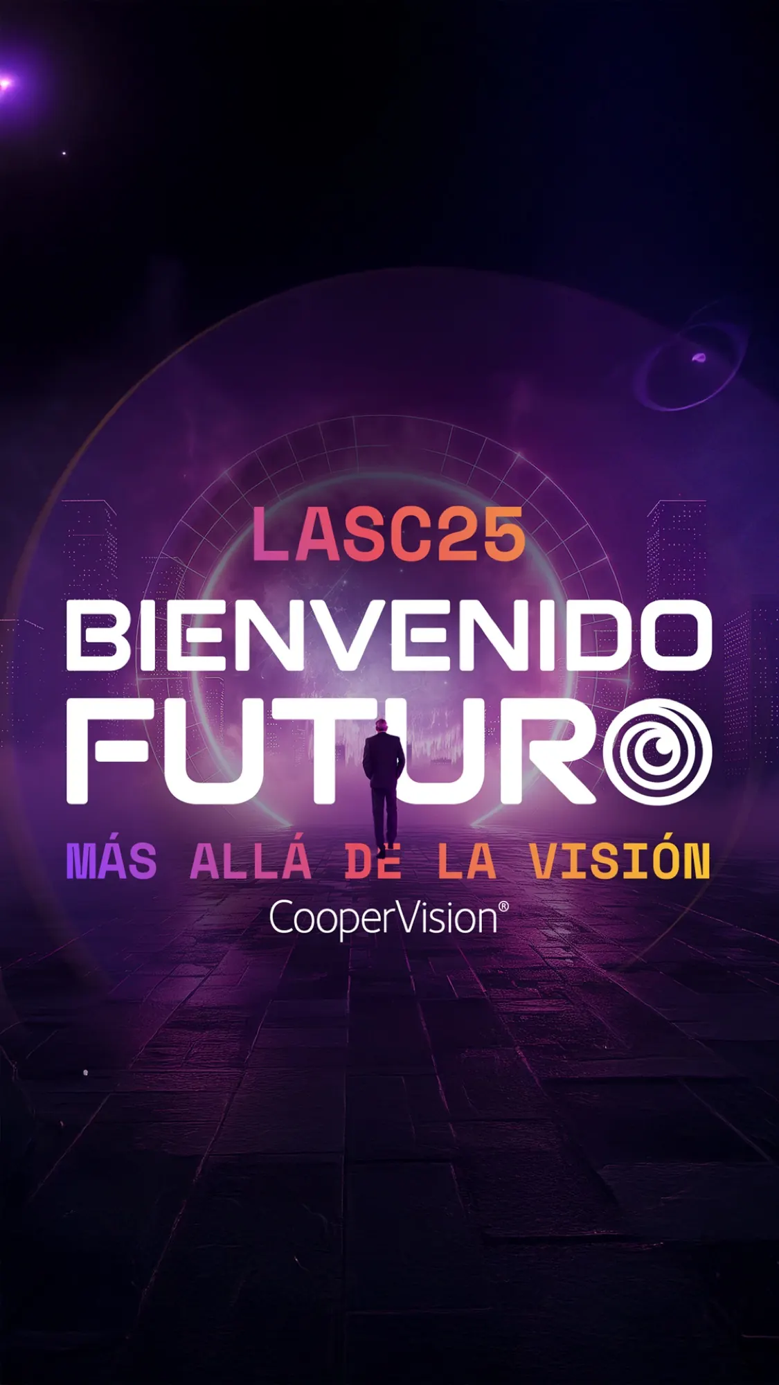 Cartaz do evento LASC25 Bienvenido Futuro