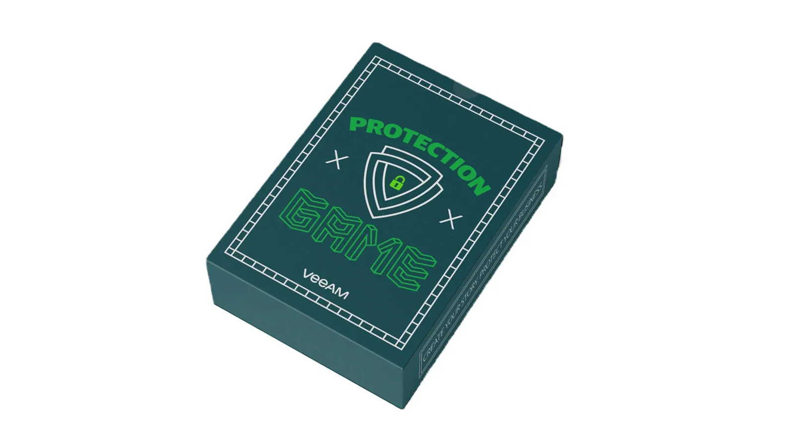 Caixa do baralho do Protection Game